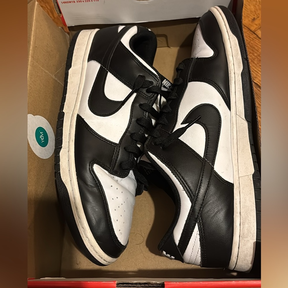 Nike Dunk Low Retro in White and Black